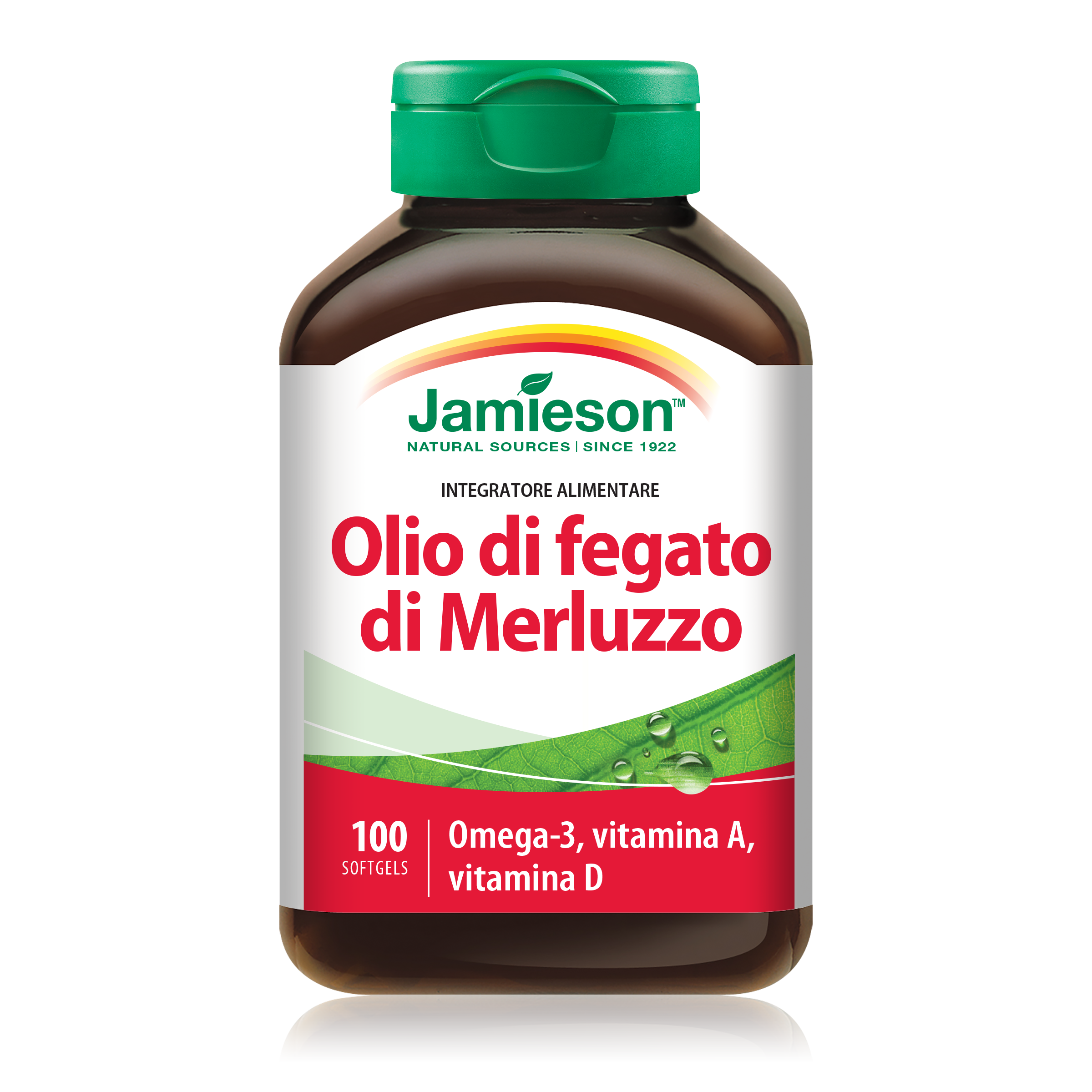Olio di fegato di merluzzo 100 SFT - Jamieson Italia